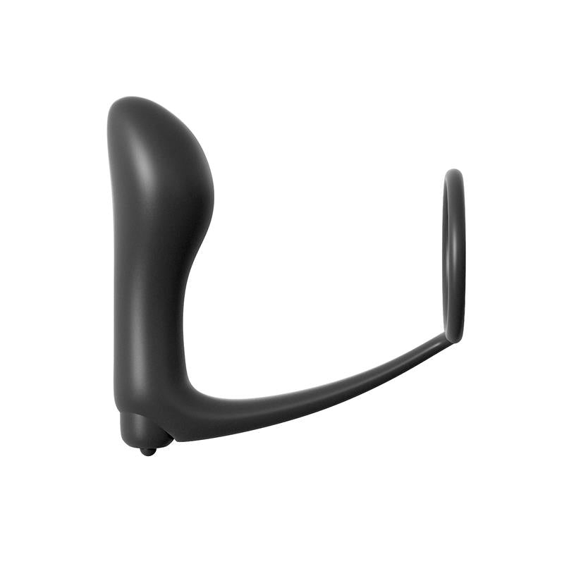 ANAL FANTASY COLLECT. - PLUG ANAL CON VIBRACIÓN NEGRO
