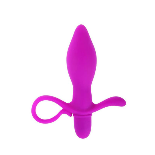 PRETTYLOVE - PLUG ANAL CON VIBRACIÓN TAYLOR COLOR PÚRPURA