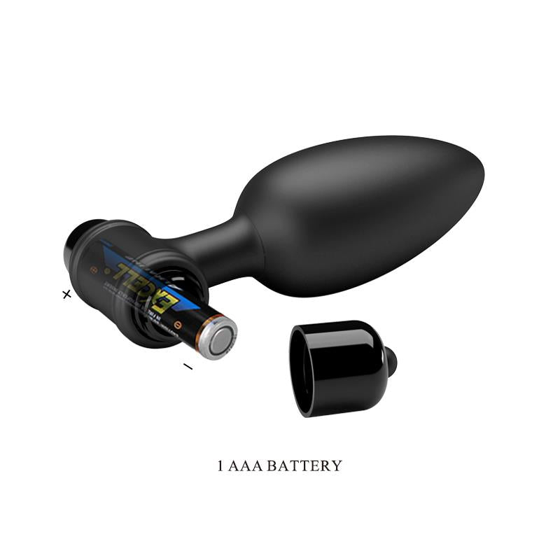 PRETTYLOVE - PLUG ANAL CON VIBRACIÓN VIBRA BUTT PLUG II USB