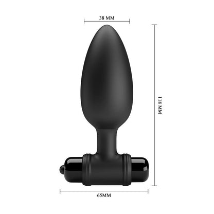 PRETTYLOVE - PLUG ANAL CON VIBRACIÓN VIBRA BUTT PLUG II USB