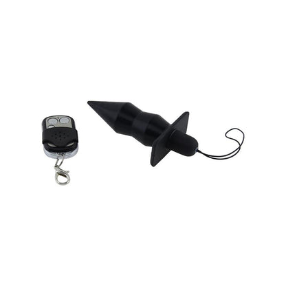 MOOVE - PLUG ANAL CON VIBRACIÓN Y CONTROL REMOTO NEGRO