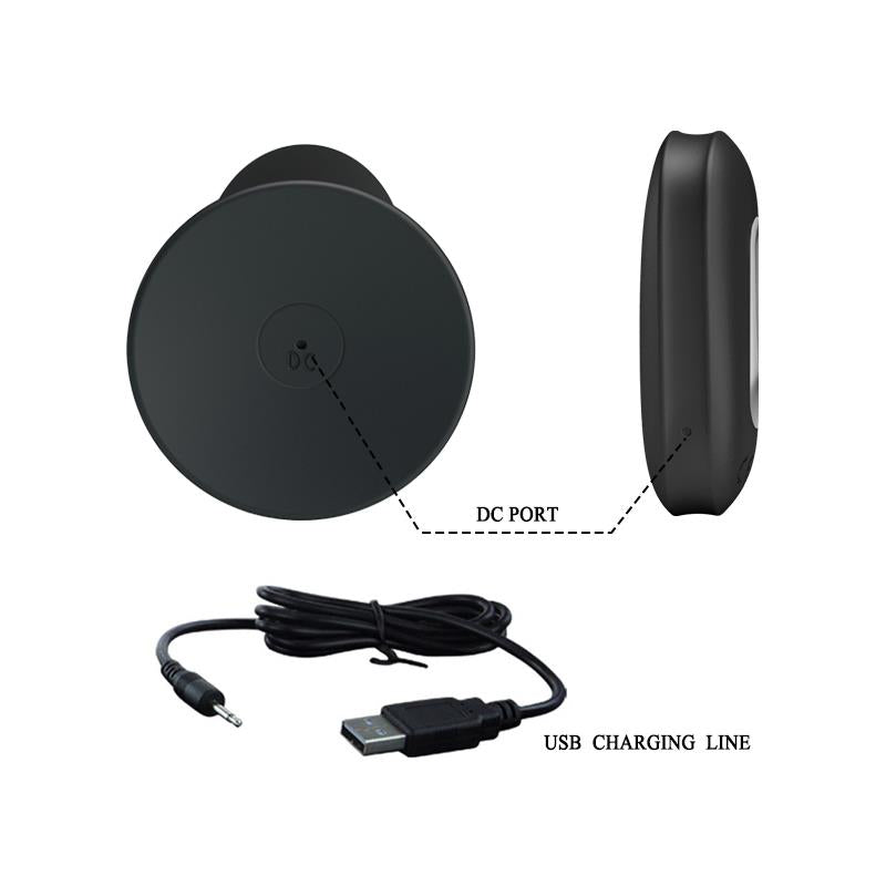 MR PLAY - PLUG ANAL CON VIBRACIÓN NEGRO CONTROL REMOTO