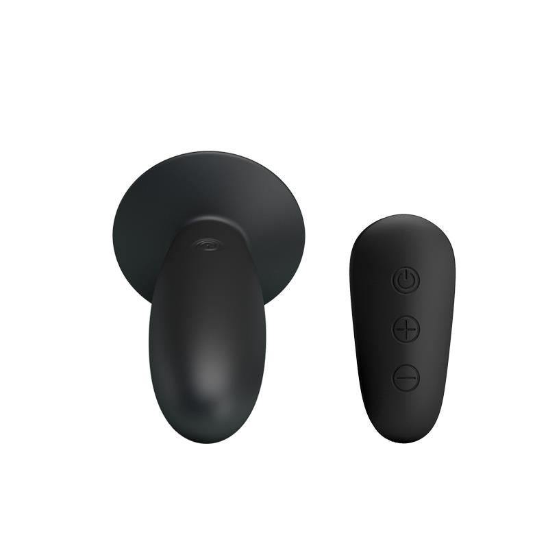 MR PLAY - PLUG ANAL CON VIBRACIÓN Y CONTROL REMOTO USB