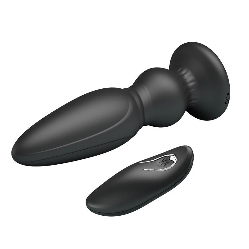 MR PLAY - PLUG ANAL CON VIBRACIÓN Y CONTROL REMOTO