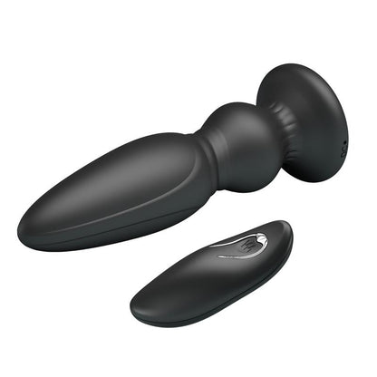 MR PLAY - PLUG ANAL CON VIBRACIÓN Y CONTROL REMOTO