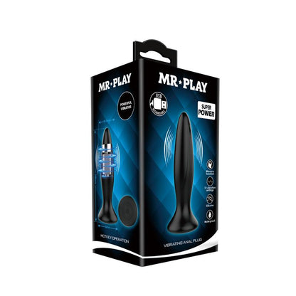 MR PLAY - PLUG ANAL CON VIBRACIÓN