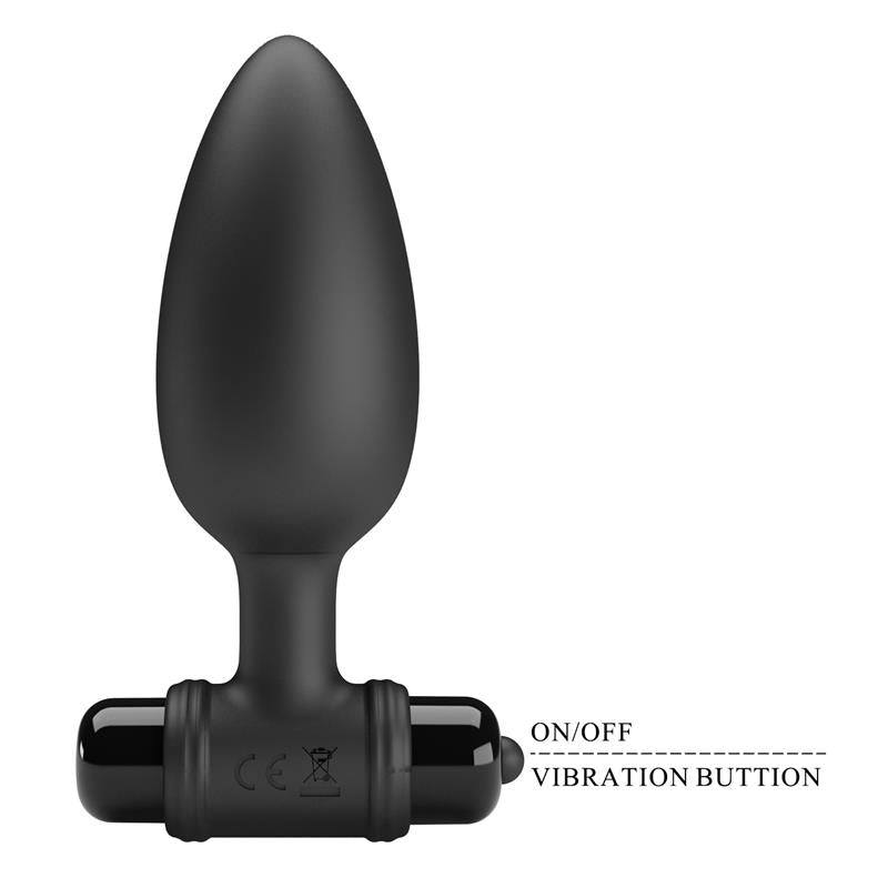 MR PLAY - PLUG ANAL CON VIBRACIÓN
