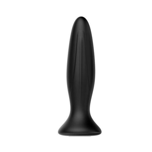 MR PLAY - PLUG ANAL VIBRADOR NEGRO RECARGABLE