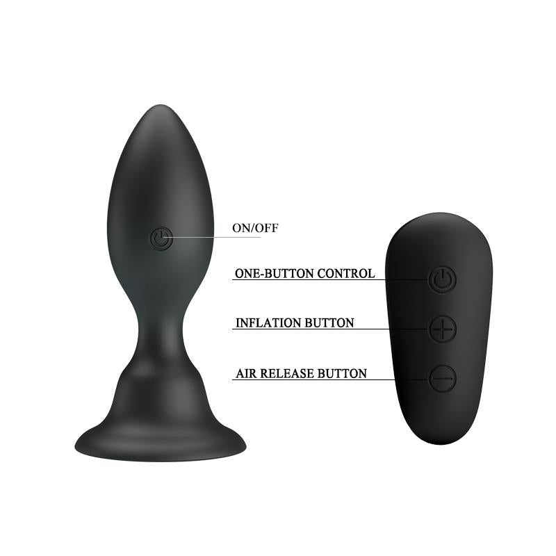 MR PLAY - PLUG ANAL CON VIBRACIÓN