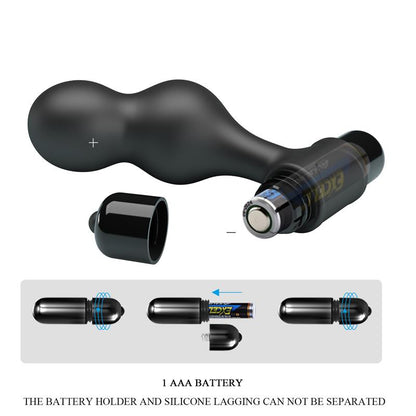 MR PLAY - PLUG ANAL CON VIBRACIÓN