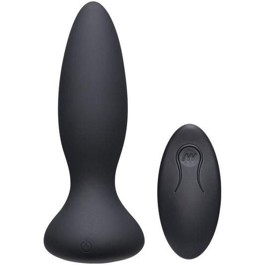 A-PLAY - PLUG ANAL CONTROL REMOTO VIBE ADVENTUROUS NEGRO