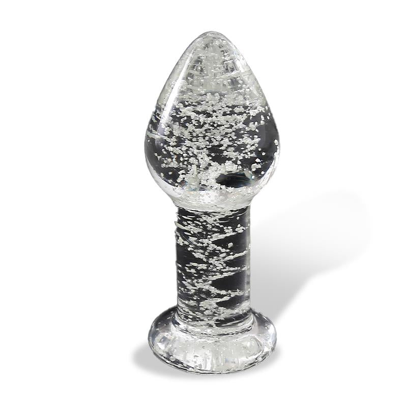 INTOYOU SHINING LINE - PLUG ANAL DE CRISTAL QUE BRILLA EN LA OSCURIDAD