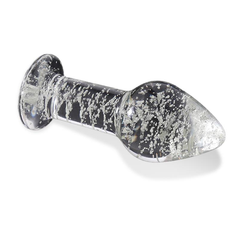 INTOYOU SHINING LINE - PLUG ANAL DE CRISTAL QUE BRILLA EN LA OSCURIDAD