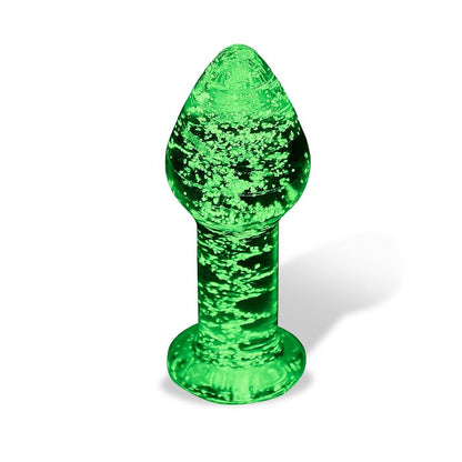 INTOYOU SHINING LINE - PLUG ANAL DE CRISTAL QUE BRILLA EN LA OSCURIDAD