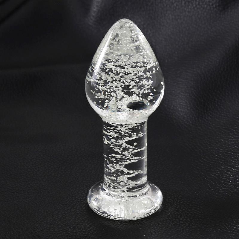 INTOYOU SHINING LINE - PLUG ANAL DE CRISTAL QUE BRILLA EN LA OSCURIDAD