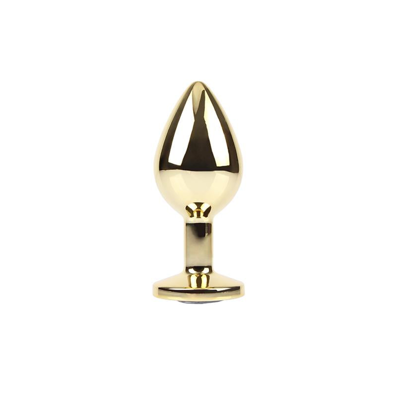 CHISA - PLUG ANAL DE METAL CON JOYA TALLA M