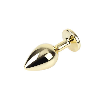 CHISA - PLUG ANAL DE METAL CON JOYA TALLA M