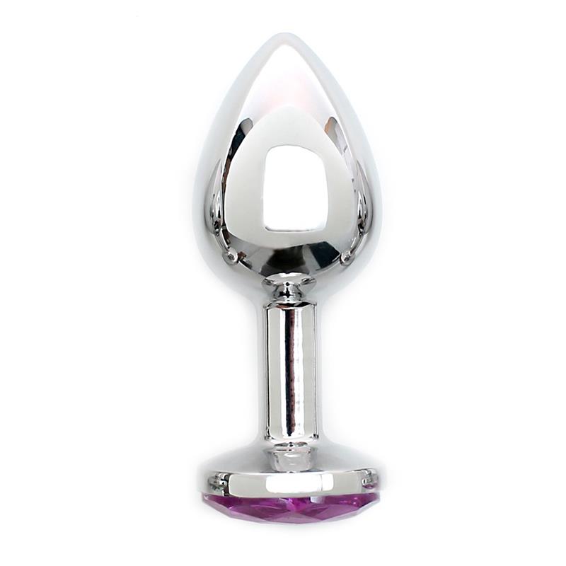 RIMBA TOYS - PLUG ANAL DE METAL SOFIA JOYA ROSA