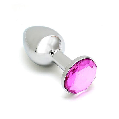 RIMBA TOYS - PLUG ANAL DE METAL SOFIA JOYA ROSA