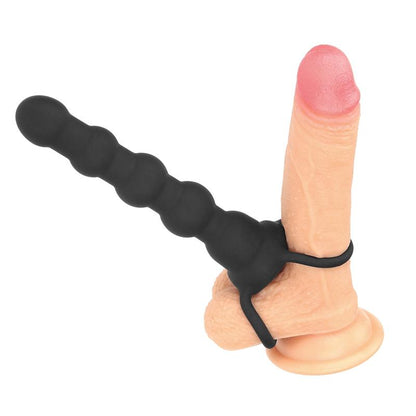 LOVETOY - PLUG ANAL DOUBLE PROBER CON VIBRACIÓN NEGRO