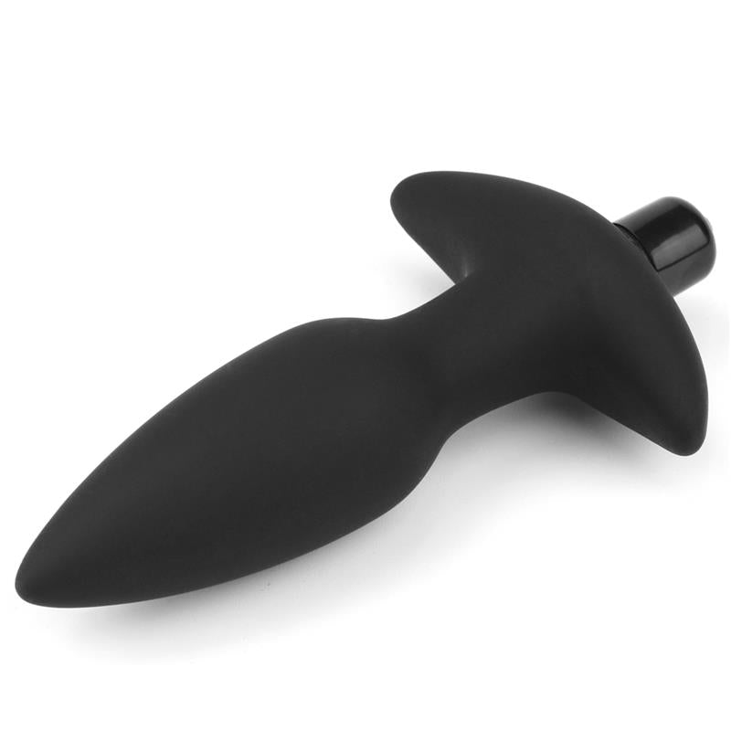 LOVETOY - PLUG ANAL FANTASY PLUG CON VIBRACIÓN NEGRO