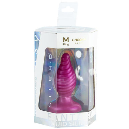 SILEXD - PLUG ANAL FANTASY SILICONA LIQUIDA CHERRY