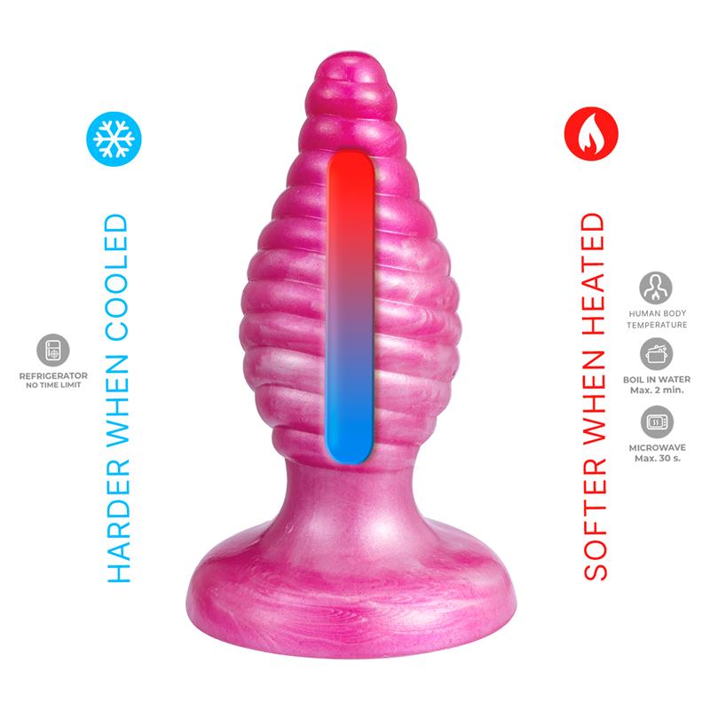 SILEXD - PLUG ANAL FANTASY SILICONA LIQUIDA CHERRY