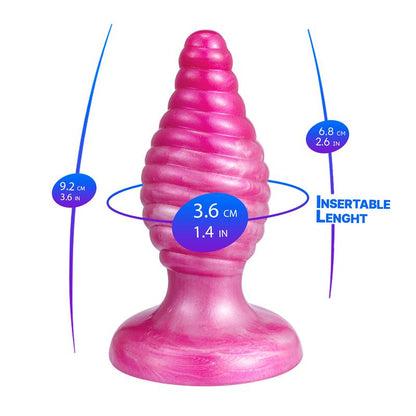 SILEXD - PLUG ANAL FANTASY SILICONA LIQUIDA CHERRY