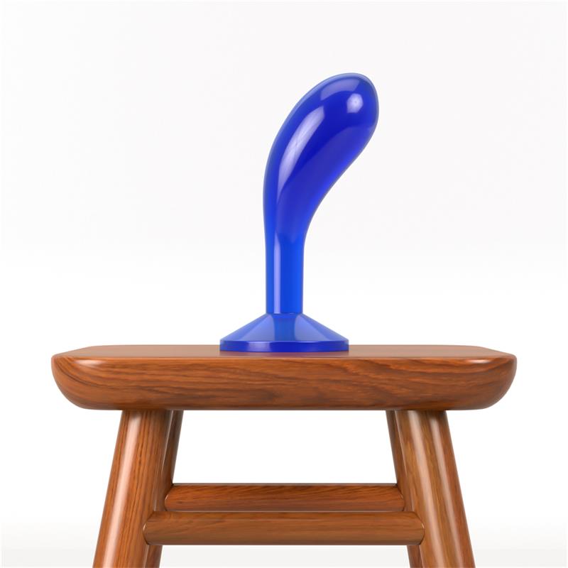 LOVETOY - PLUG ANAL FLAWLESS AZUL TRANSPARENTE 6