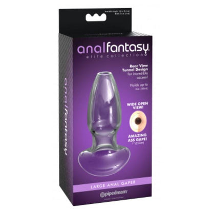 ANAL FANTASY COLLECT. - PLUG ANAL GAPER GRANDE TRANSPARENTE