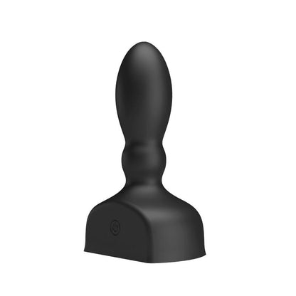 MR PLAY - PLUG ANAL HINCHABLE NEGRO CONTROL REMOTO