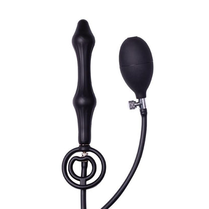 LATEX PLAY - PLUG ANAL INFLABLE CON DOBLE BOMBA