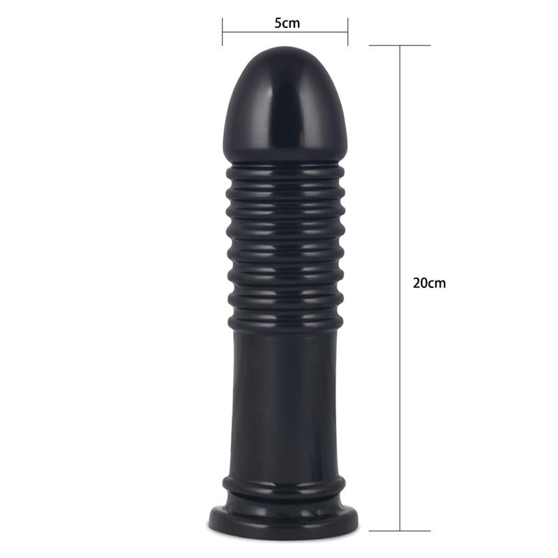 LOVETOY - PLUG ANAL KING SIZED ANAL BUMPER 8 NEGRO