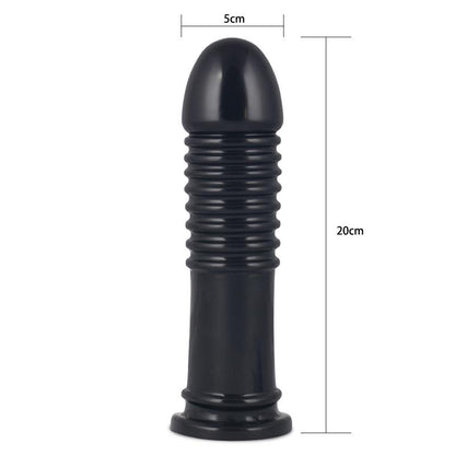 LOVETOY - PLUG ANAL KING SIZED ANAL BUMPER 8 NEGRO