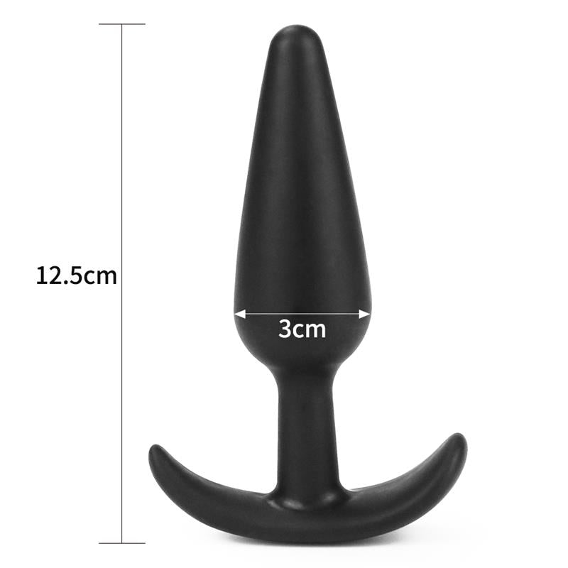 LOVETOY - PLUG ANAL LURE ME TALLA L NEGRO