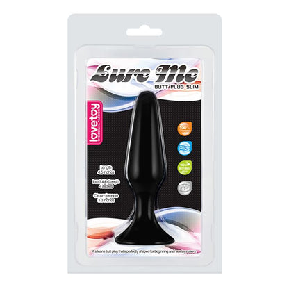 LOVETOY - PLUG ANAL LURE ME TALLA S NEGRO