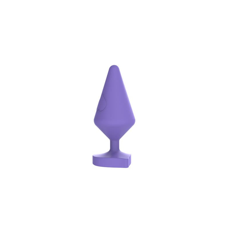 CHISA - PLUG ANAL LUV HEART LARGE PURPURA