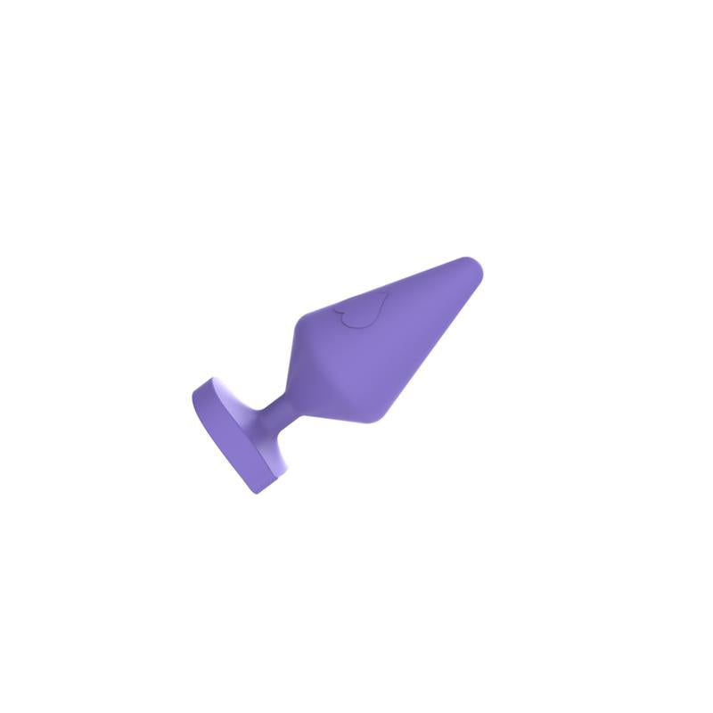 CHISA - PLUG ANAL LUV HEART LARGE PURPURA