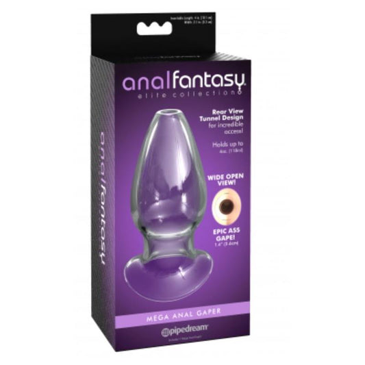 ANAL FANTASY COLLECT. - PLUG ANAL MEGA ANAL GAPER TRANSPARENTE