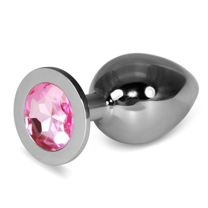 LOVETOY - PLUG ANAL METAL ROSEBUD CLASSIC CON JOYA ROSA TALLA L