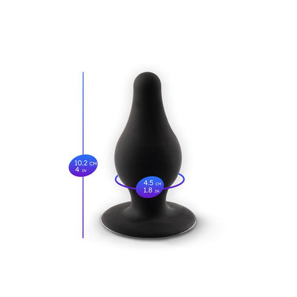SILEXD - PLUG ANAL MODEL 2 TALLA L NEGRO