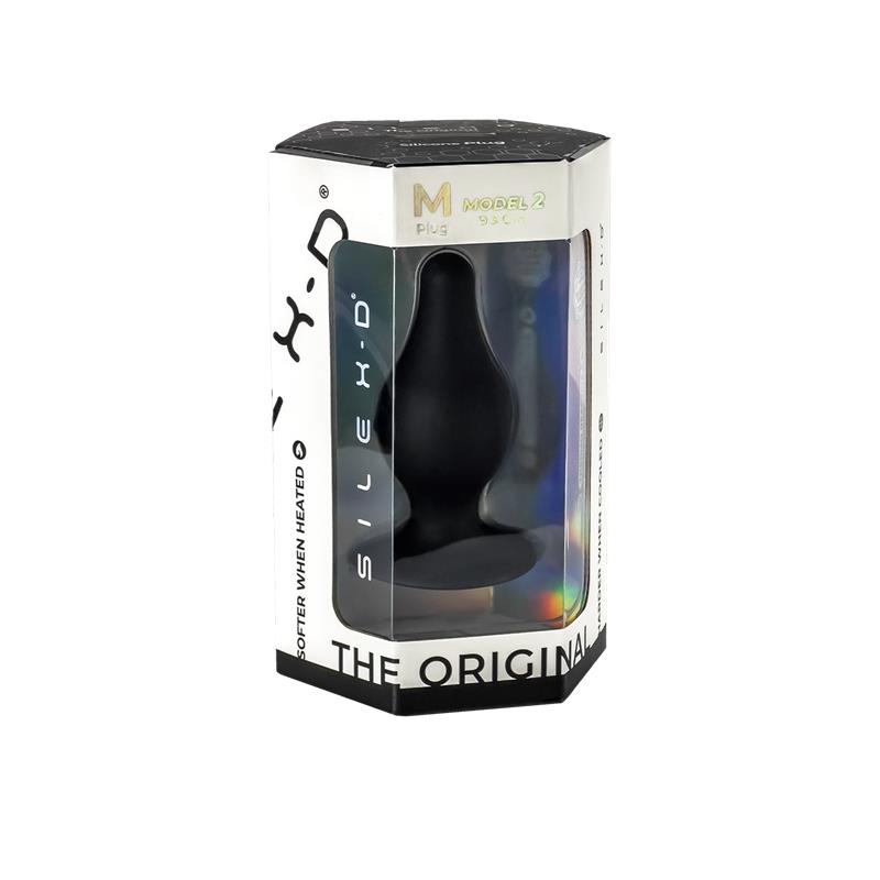 SILEXD - PLUG ANAL MODEL 2 TALLA M NEGRO