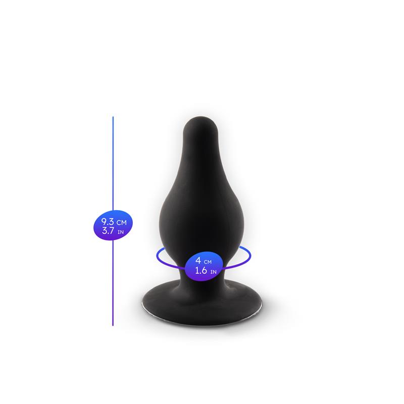 SILEXD - PLUG ANAL MODEL 2 TALLA M NEGRO