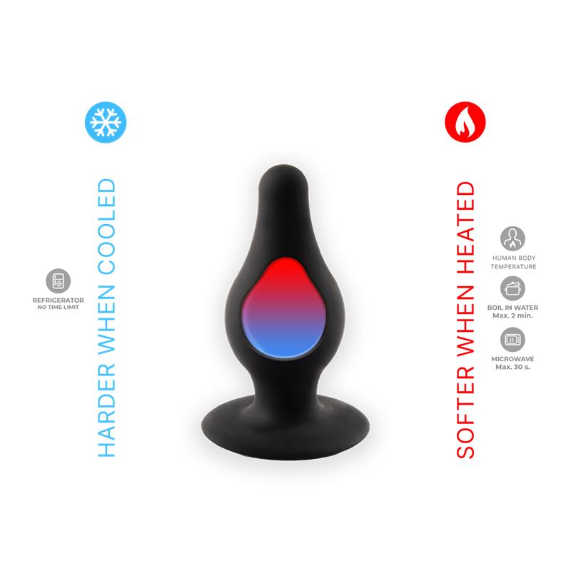 SILEXD - PLUG ANAL MODEL 2 TALLA M NEGRO