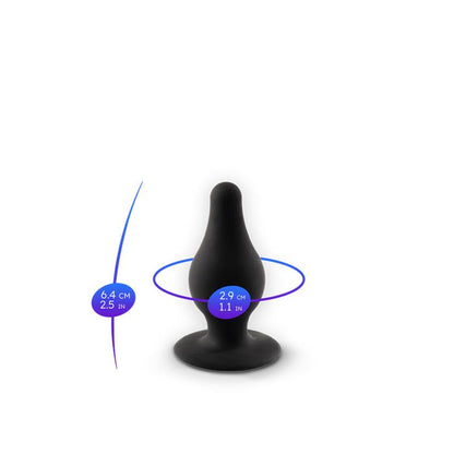 SILEXD - PLUG ANAL MODEL 2 XS NEGRO
