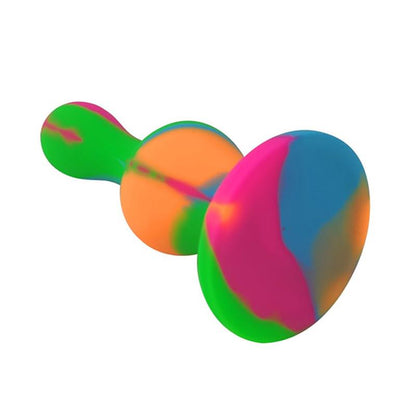 A-GUSTO - PLUG ANAL MULTI COLOR SILICONA