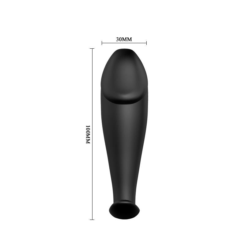 PRETTYLOVE - PLUG ANAL NEGRO CON MANDO