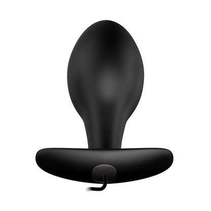 PRETTYLOVE - PLUG ANAL NEGRO FORMA ANCLA CON CONTROL REMOTO