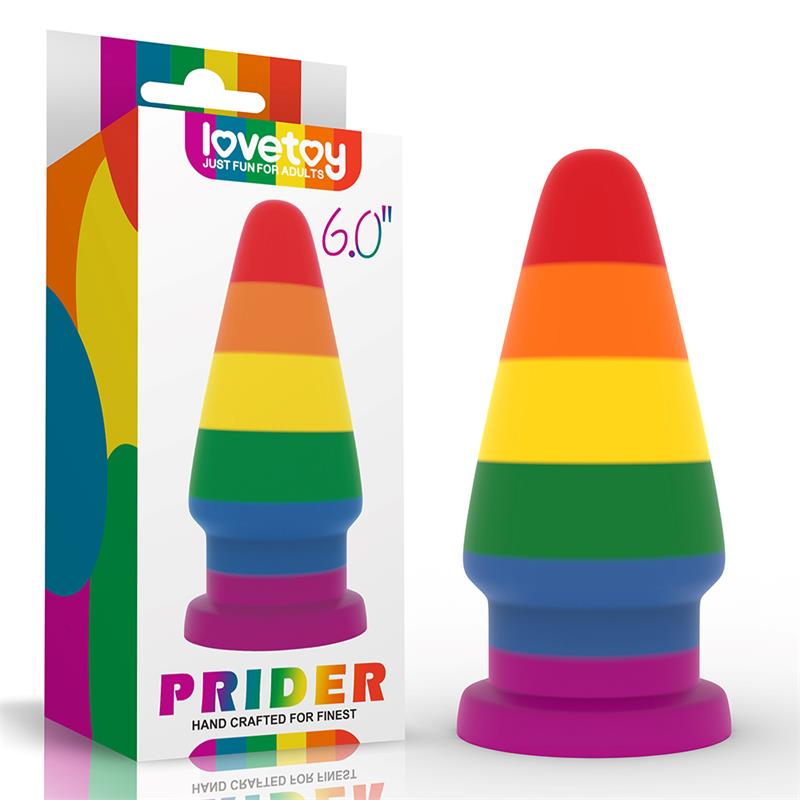 LOVETOY - PLUG ANAL PRIDER 6 LGBT