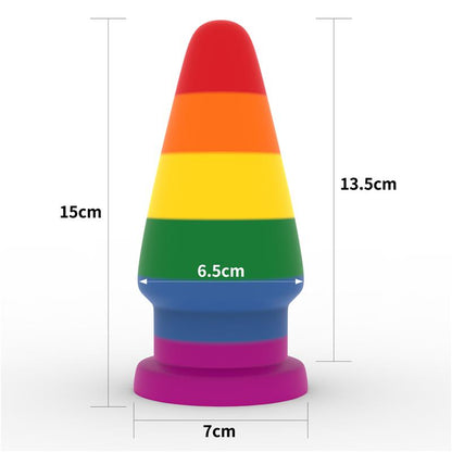LOVETOY - PLUG ANAL PRIDER 6 LGBT
